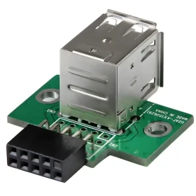 StarTech interní USB kabel 2x port černá / Kabel / IDC / 2x USB 2.0 (USBMBADAPT2)