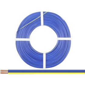 Donau Elektronik 318-223-50 lanko/ licna 3 x 0.14 mm² + 3 x 0.14 mm² modrá, modrá, žlutá 50 m