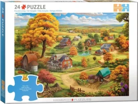 EUROGRAPHICS Puzzle Connecting Pieces: Pokojný život