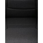 Kancelářské křeslo, houpací mechanismus, černá látka, KA-C713 BK2