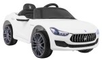Mamido Elektrické autíčko Maserati Ghibli bílé