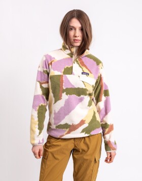 Patagonia W's LW Synch Snap-T P/O Sunshine: Natural M