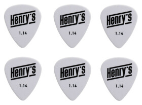 Henry`s Picks HEDEL114, DELTONE, STANDARD, 1.14mm, bílá, 6ks