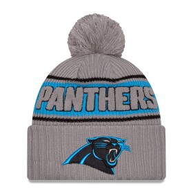 New Era Pánská zimní čepice Carolina Panthers NFL 2024 Sideline Sport Knit