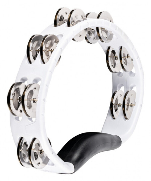 Meinl HTMT1WH Headliner Hand Held ABS Tambourine - White