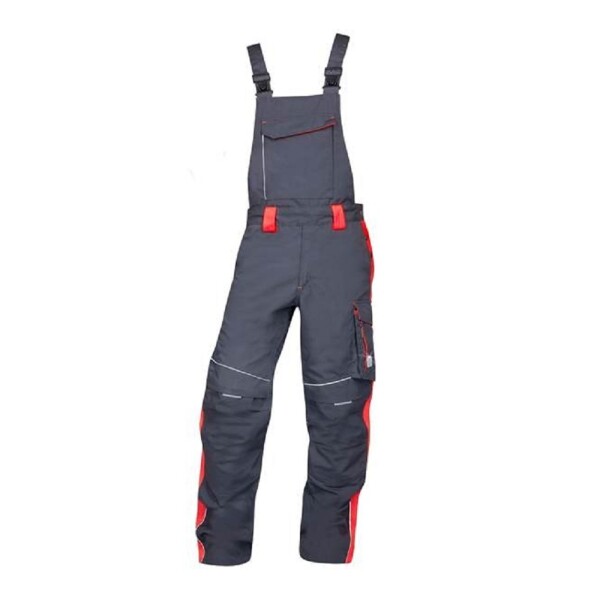 Ardon Ardon H6438 Kalhoty s laclem NEON šedo-červené zkrácené