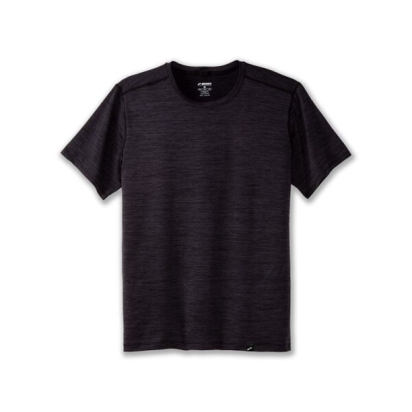 Pánské běžecké tričko Luxe Short Sleeve černé XL