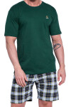 Pánské pyžamo 326/182 Nature 2 - CORNETTE zelená 3XL