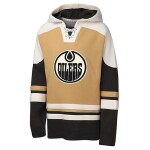 Outerstuff Dětská mikina Edmonton Oilers NHL Agless Refreshed Home Po Hocke Velikost: Dětské S (122 – 134)