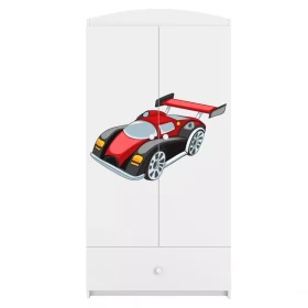 Skříň Babydreams bílá - Auto