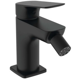 IDEAL STANDARD - Ceralife C Bidetová baterie s výpustí Click-Clack, BlueStart, hedvábná černá BE059XG