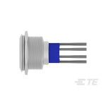 C & K Switches U811J85W3GE223 tlačítko 120 V, 28 V/DC 1 A 1x zap/(zap) červená (š x v) 15.24 mm x 12.70 mm 1 ks Bulk