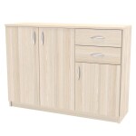 Nábytek Mikulík Komoda program sektor č.16 - hl. 43 cm ROZMĚR: (š x h x v): 130 x 43 x 80 cm