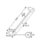 KLUDI - Sirena Care Bezbariérový vanový úchyt, chrom 6150605-00