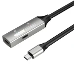 PremiumCord USB-C repeater a prodlužovací kabel M/F 5m / Prodlužovací kabel / USB-C / 5Gbps / Aluminium (8592220025830)