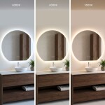 REA - Zrcadlo LED 90cm Fabio HOM-00911