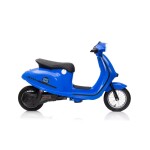 Mamido Dětský elektrický skútr Retro 23 modrý