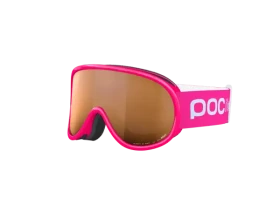 POC POCito Retina dětské lyžařské brýle Fluorescent Pink/Partly Sunny Light Orange