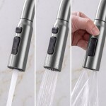 REA - Multifunkční ocelový dřez 10 v 1 Alonzo Brush Nickel ZLE-06420