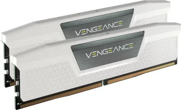 Corsair Vengeance 64GB (2x32) DDR5 5600MHz bílá / C40 / DIMM / XMP 3.0 (CMK64GX5M2B5600C40W)