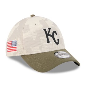 New Era Pánská kšiltovka Kansas City Royals MLB 2025 Armed Forces 39THIRTY Flex Velikost: M/L