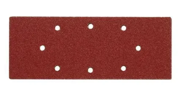 Vorel Brusný papír 240x93 mm P80 / Brusný papír / 240x93 mm / Zrnitost P80 / S otvory / 5 ks