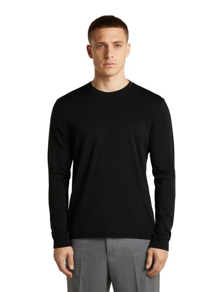 Pánské merino triko dlouhý rukáv ICEBREAKER Mens 300 15,5 MerinoFine LS Tee, Black velikost: S