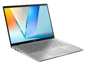 Asus Vivobook S14 OLED stříbrná / Notebook / 14" WUXGA / AMD Ryzen AI 7 445 2.0GHz / 16GB / 512GB SSD / AMD Radeon (M3407GA-OLED013WZ)