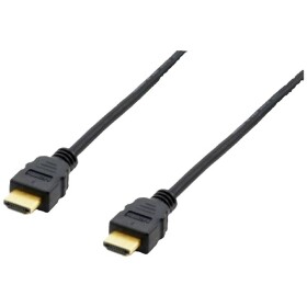 Equip HDMI kabel Zástrčka HDMI-A 3.00 m černá 119351 #####4K UHD, pozlacené kontakty HDMI kabel