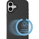4Smarts Silicone Case Cupertino zadní kryt na mobil Apple iPhone 16 černá 1552552 541186