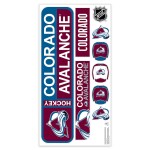Mustang Drinkware Samolepky na Stěnu Colorado Avalanche NHL Repositionable Street Signs Wall Decal Set