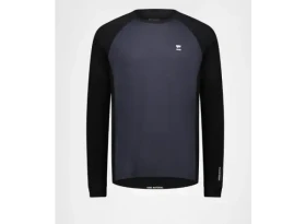 Mons Royale Tarn Merino pánské triko dlouhý rukáv 9 Iron/Black vel. M