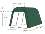 Náhradní plachta pro garáž – ShelterLogic 3 × 6,1 m