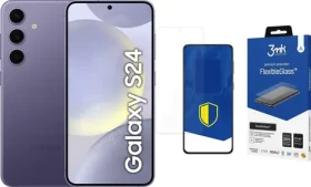 Samsung Galaxy S24 5G fialová + FlexibleGlass / Smartphone / 8GB / 256GB