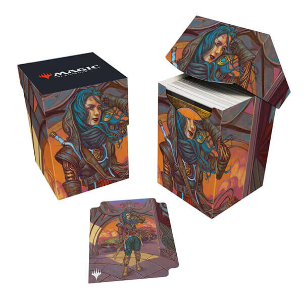 Krabička na karty Magic Aetherdrift - Sita Varma, Masked Racer