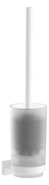 HANSGROHE - AddStoris S WC štětka nástěnná s držákem, matná bílá 41782700