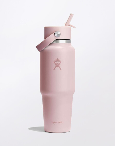 Hydro Flask Wide Mouth Travel Bottle with Flex Straw Cap (946 ml) Trillium