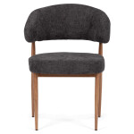 Jídelní židle, šedá, látka, CT-L5031 GREY2