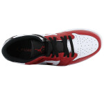 Pánské sportovní boty Air Jordan 1 Low FlyEase M DM1206-163 Červeno-bílá s černou - Nike červená-bílá 46