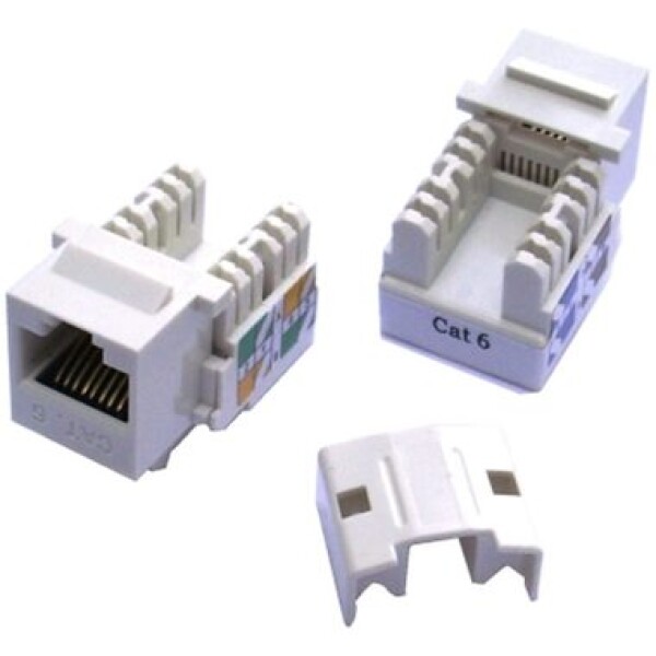 Datacom Keystone cat6 white UTP