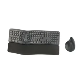 Rapoo 8810ME Multi-mode šedá / bezdrátová sada klávesnice a myši / 2.4GHz / BT 5.0 / CZ-SK verze (6940056131461)