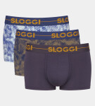 Pánské boxerky Sloggi men Go Hipster C3P kombinace zelené (M010)