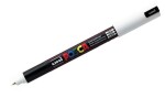 Uni Posca 1MR 0,7 mm trubičkový hrot bílý 01