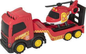 Teamsterz hasičský nákladní vůz a helikoptéra