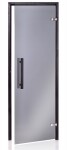 Dveře do sauny "A" 8x19 Grey 790x1890 mm Black CA819GRBL