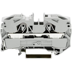 WAGO 2016-1207 svorka ochranného vodiče 12 mm pružinová svorka osazení: Terre zelená, žlutá 1 ks