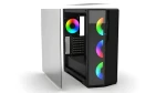 INCA Empousa černá / Mid-Tower / ATX / RGB / tvrzené sklo / USB 3.0 USB 2.0 (EMG-17XN)