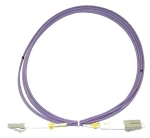 XtendLan FO patch LC-LC / Optický patch kabel / Multimode 50/125 OM4 / Duplex / 3 m / LS0H (FOP-LCLC-D-3-50-OM4)