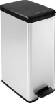 Curver Slim Bin stříbrná / Odpadkový koš / 40 l / pedálový (213298)
