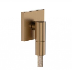 HANSGROHE - FixFit Fine E Nástěnné kolínko, kartáčovaný bronz 28883140